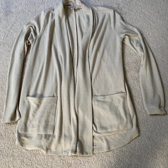 3 Loft Cardigans Gray, Brown , Beige Size xs - Picture 5 of 5